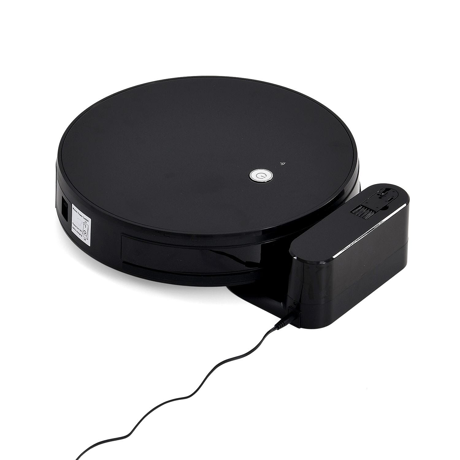 ROBOT Vacuum - Sweeps, Sucks & Mops with Remote or App Controlled, Quiet 60dB - Black & Blue