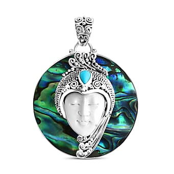 https://tjcuk.sirv.com/Products/82/3/8234031/Ox-Bone-Sleeping-Beauty-Turquoise-Abalone-Shell-Pendant-Sterling-Silve_8234031.jpg?w=342&h=342
