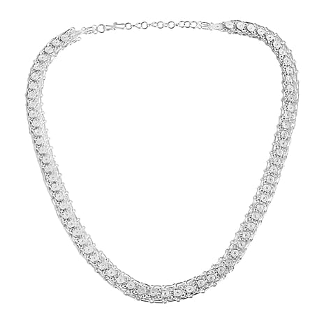 Royal Bali Collection Sterling Silver Necklace (Size 18 - 2 Ext), Silver Wt. 25.80 Gms.