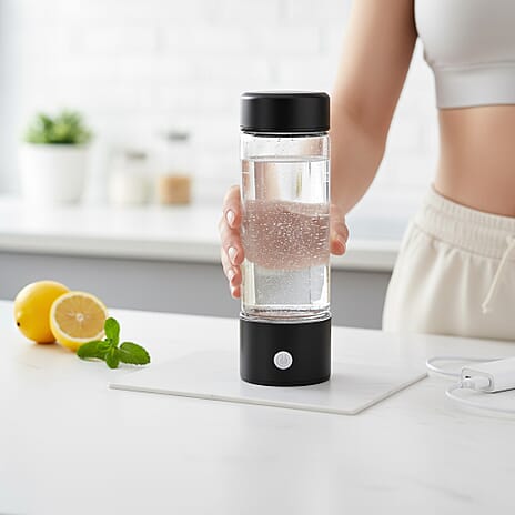 Bliss & Beyond Water Bottle (Size - One Size) - Silver & Silver