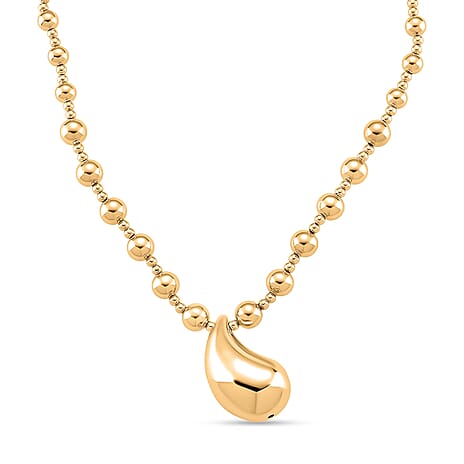 Necklace (Size 18.75 - 2 Ext) in Yellow Gold Plated