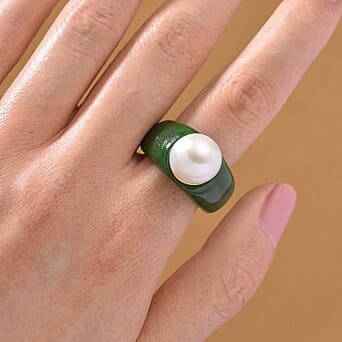 https://tjcuk.sirv.com/Products/82/3/8234983/White-Shell-Pearl-Green-Jade-Ring-in-18K-Vermeil-Yellow-Gold-Plated-St_8234983_1.jpg?w=342&h=342