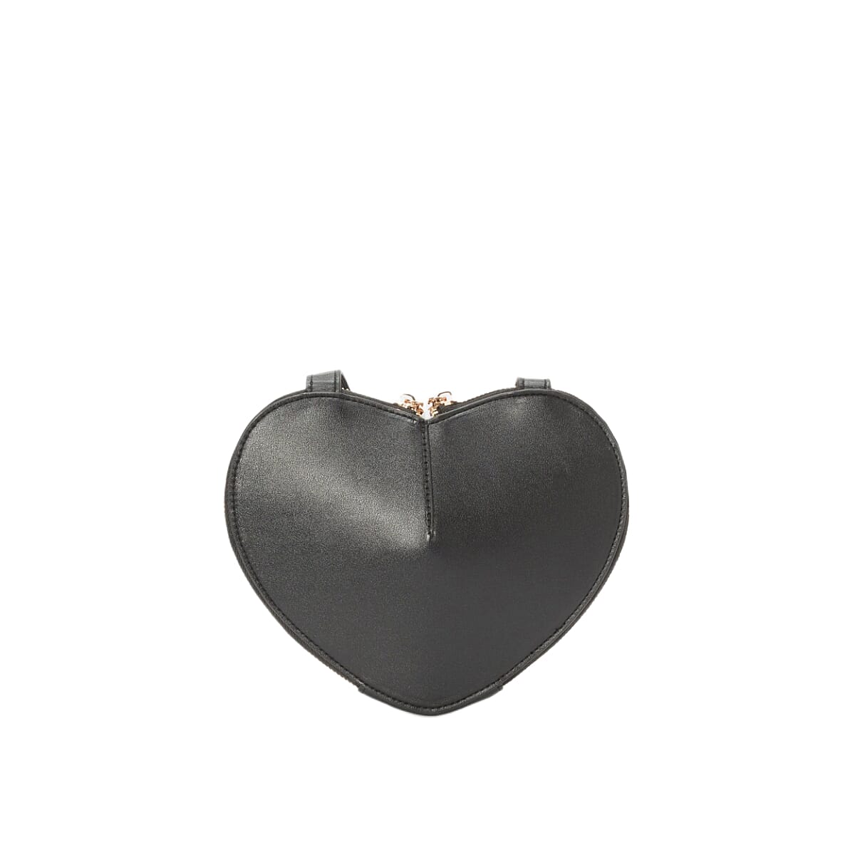 BEBE Crossbody Heart Bag - Black