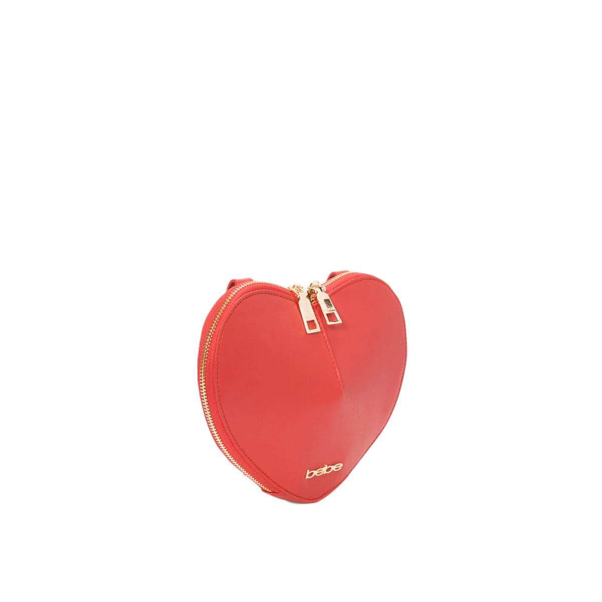 BEBE Crossbody Heart Bag - Red