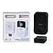4K Smart Video Doorbell - Wide-Angle Lens, Night Vision, WiFi, 1000mAh Battery, Motion Alerts - 2-Way Talk - Black