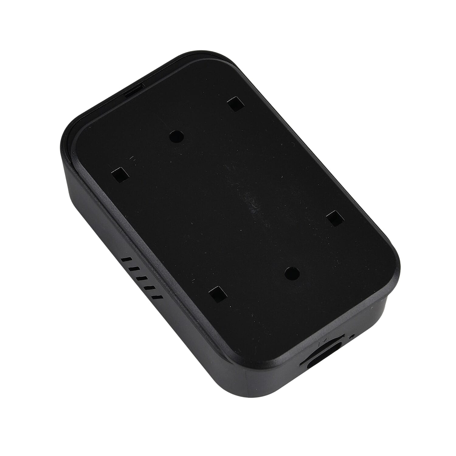 4K Smart Video Doorbell - Wide-Angle Lens, Night Vision, WiFi, 1000mAh Battery, Motion Alerts - 2-Way Talk - Black