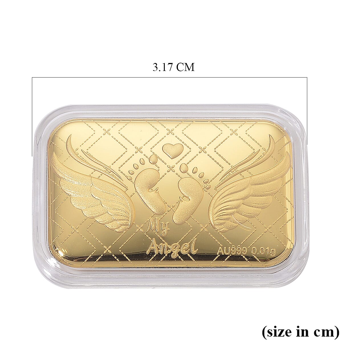 Biggest Gold Deal - 24K Yellow Gold Embossed Wings