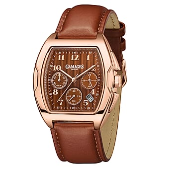 https://tjcuk.sirv.com/Products/82/3/8235405/Gamages-Of-London-Automatic-Mens-Watch-in-Stainless-Steel-Brown_8235405_2.jpg?w=342&h=342