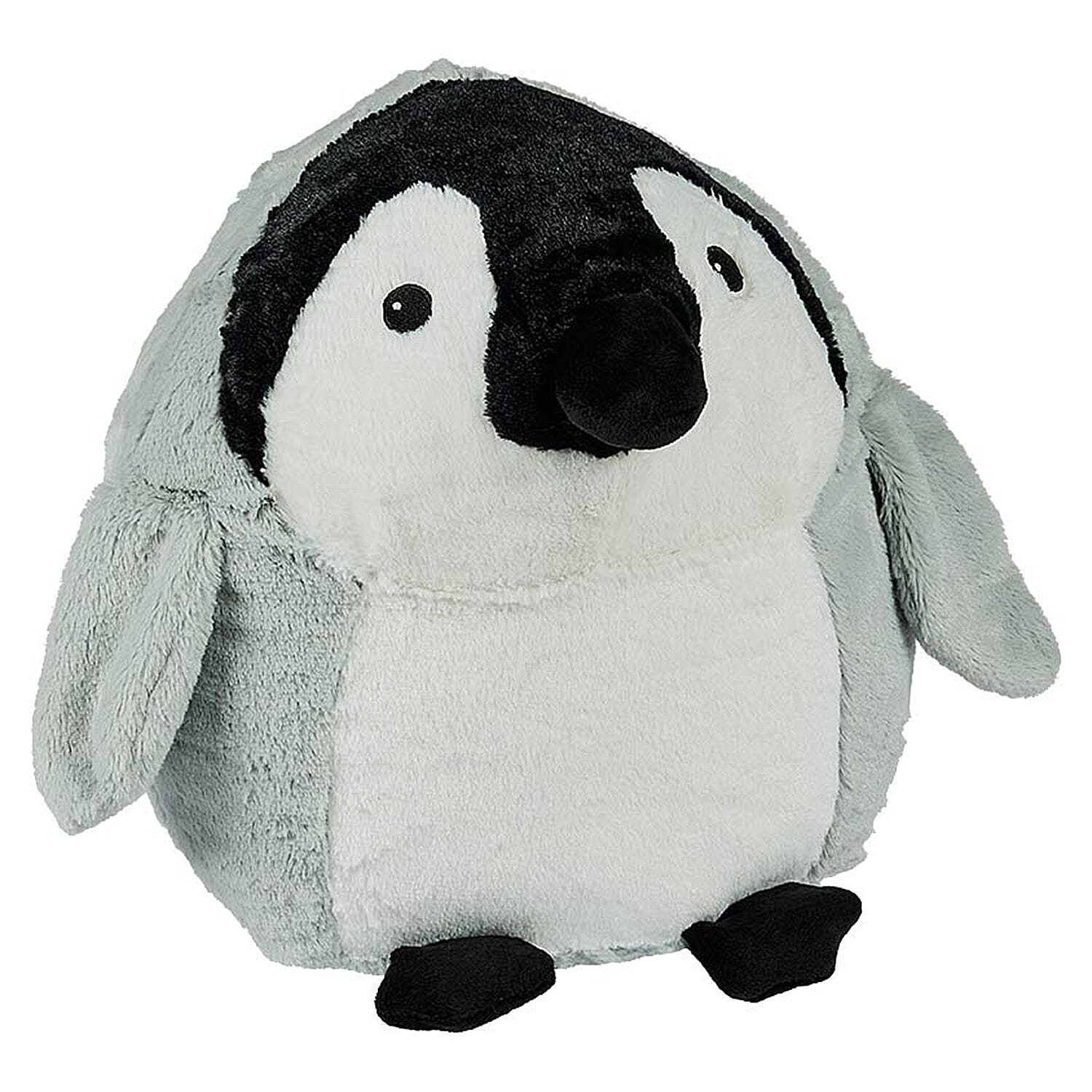 Warmies Super Sized Cushies Penguin Plush Toy - Black