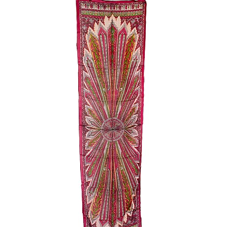 IW Special Silk Woven Scarf (Size - One Size) - Red