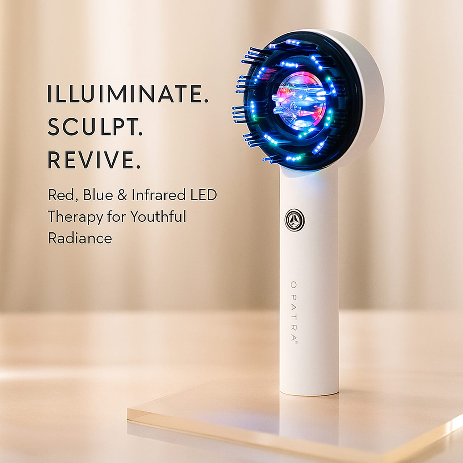 Opatra LumiScalp with Red and Blue Light Therapy  for Hair Loss and Thinning Hair