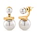 Sleeping Beauty White colour Shell Pearl Beads Earring