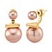 Sleeping Beauty White colour Shell Pearl Beads Earring