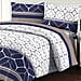 Printed Duvet Cove Set With 1 Pillowcase Fitted Sheet