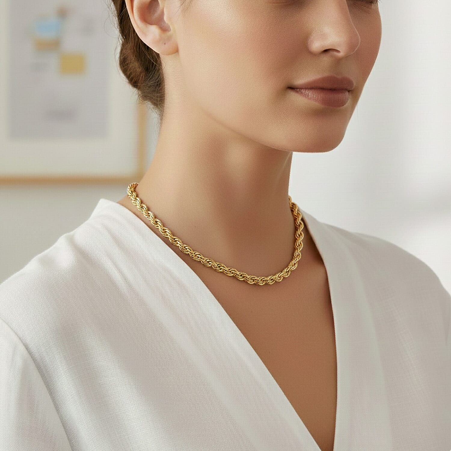 Chunky Rope Necklace (Size 20)