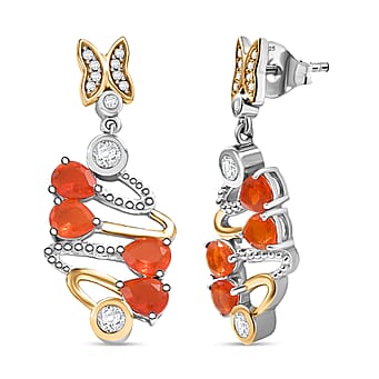 https://tjcuk.sirv.com/Products/82/3/8236138/D-joy-Fire-Opal-White-Zircon-Earring-with-Push-Back-in-Yellow-Gold-Pla_8236138.jpg?w=342&h=342