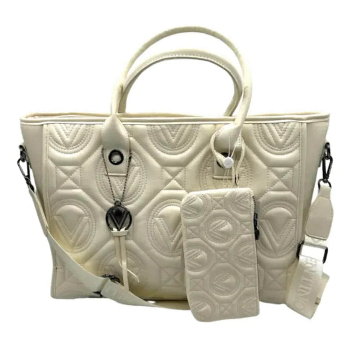 Valentino-Orlandi-Vegan-Leather-Tote-Bag-White