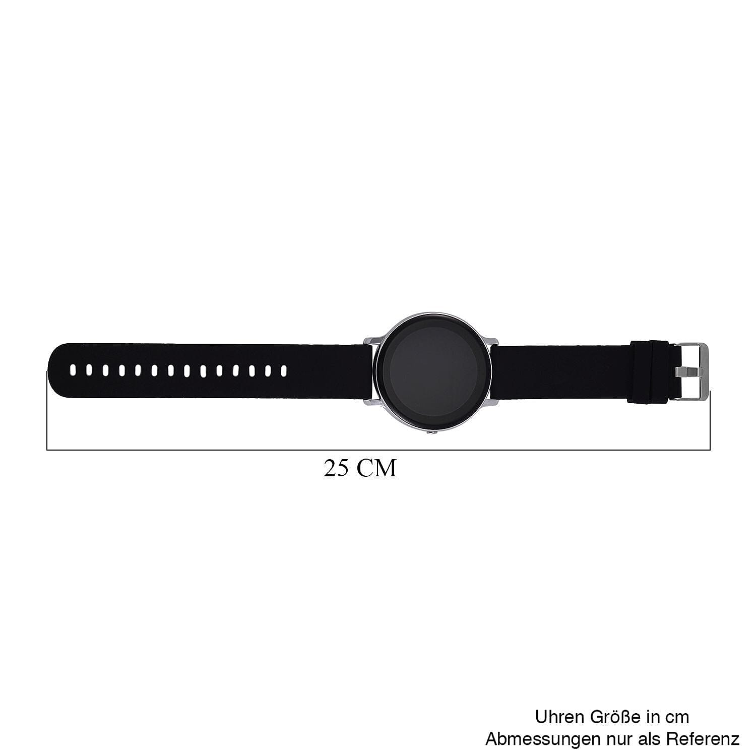 Hiwatch Plus HW37 Smart Watch with 1.28 inch IPS Display, Bluetooth 5.0 Dual-Mode, Heart Rate & Fitness Tracker - Compatible with iOS & Android