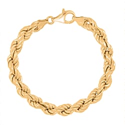 LaBella Fine Italian Jewellery - Handmade Sterling Silver Bracelet (Size - 7.5) with Lobster Clasp, Silver Wt. 14.00 Gms.