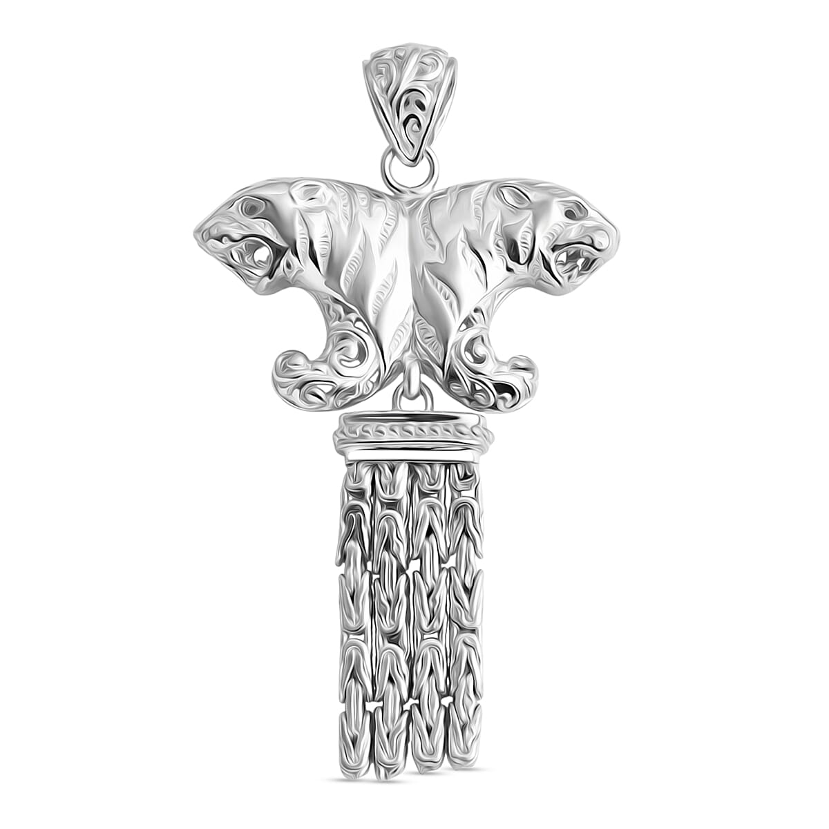 Royal Bali Collection Sterling Silver Pendant, Silver Wt. 11.91 Gms.