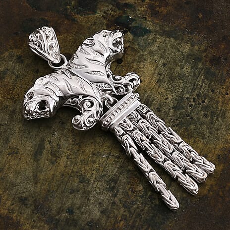 Royal Bali Collection Sterling Silver Pendant, Silver Wt. 11.91 Gms.