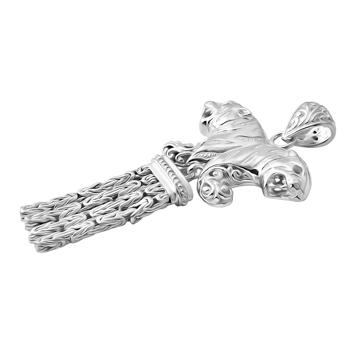 Royal Bali Collection Sterling Silver Pendant, Silver Wt. 11.91 Gms.