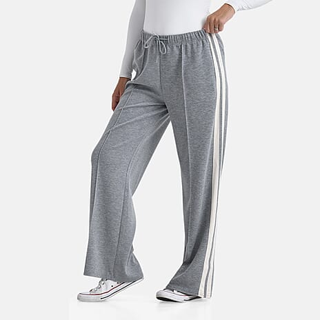 & Maisi Patterned Jean and Pant-Trouser (Size - Small) - Grey