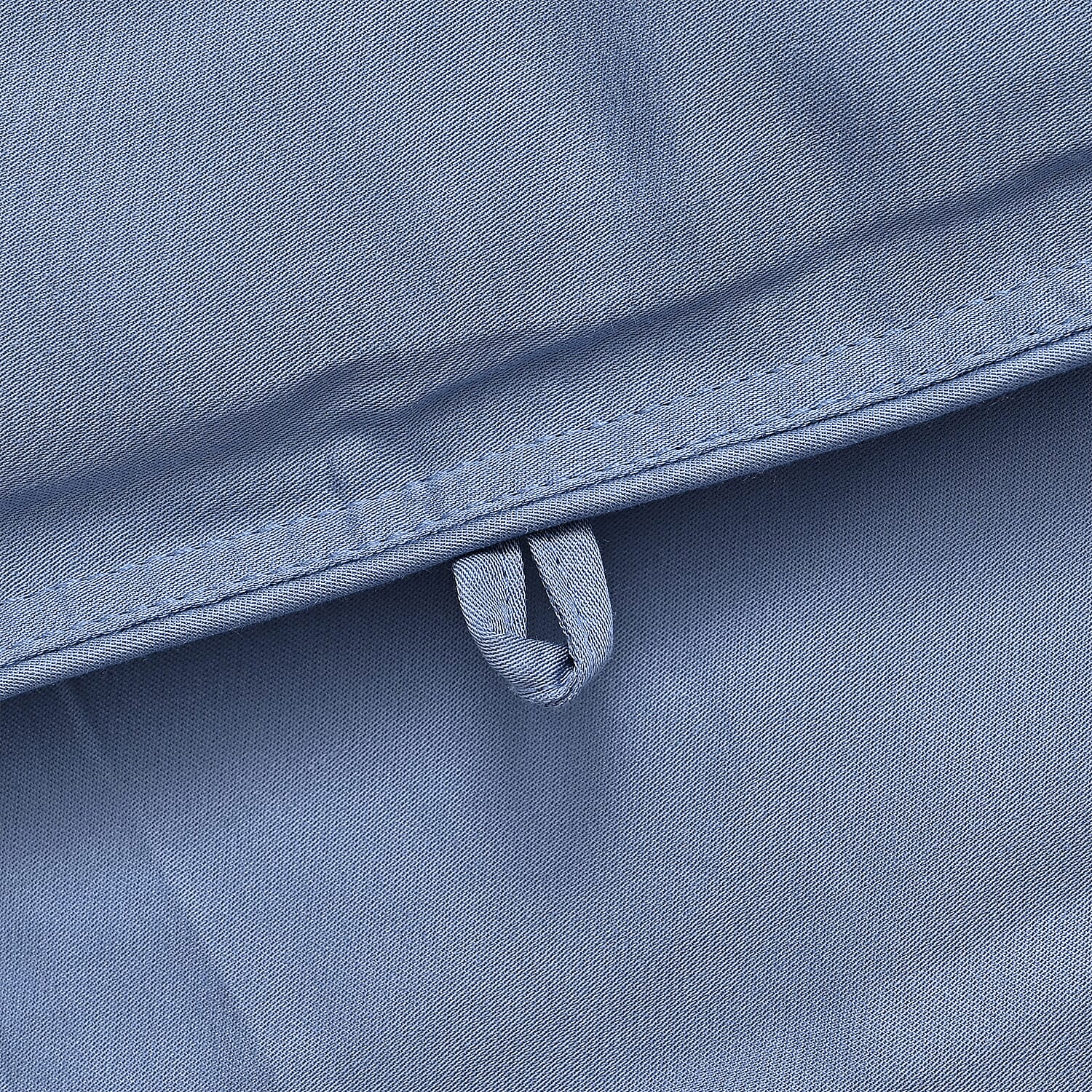 First Time Ever - All Season 100% Mulberry Silk Filled Quilt With 100% Bamboo Cover (Size King, 225 x 220 cm) - Blue