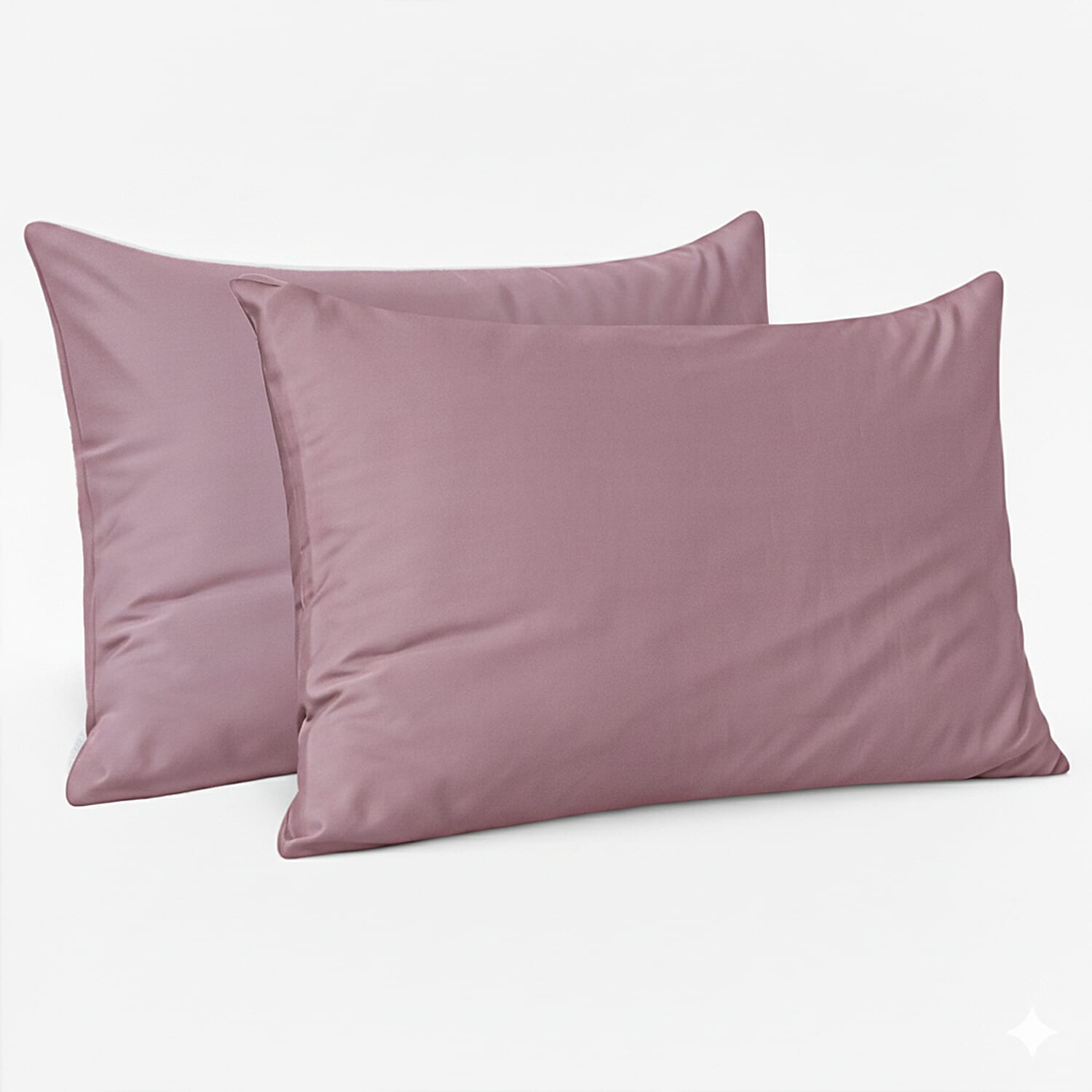 Set of 2 Luxury 100% Bamboo Pillowcases - Purple