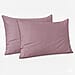 Set of 2 Luxury 100% Bamboo Pillowcases - Purple