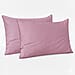 Set of 2 Luxury 100% Bamboo Pillowcases - Purple