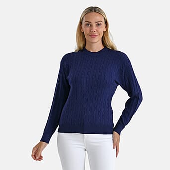 https://tjcuk.sirv.com/Products/82/3/8237600/Designer-Inspired-Maisi-Cable-Knit-Jumper-Size-M-Navy_8237600.jpg?w=342&h=342