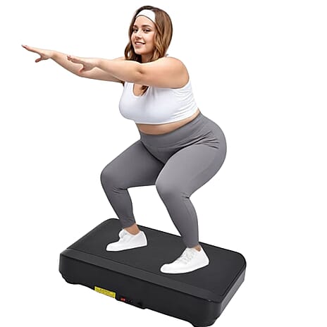 Bliss - Beyond Vibration Plate Exercise Machine with LED Touch screen and remote control - 99 Speed levels- supports upto 28.50 Stones - 182 KGs