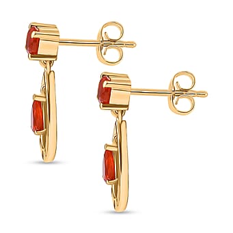 https://tjcuk.sirv.com/Products/82/3/8238552/Fire-Opal-White-Zircon-Dangling-Earring-with-Push-Back-in-Yellow-Gold-_8238552_3.jpg?w=342&h=342
