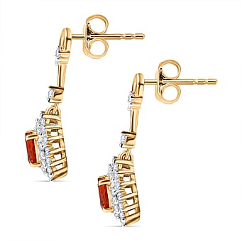 https://tjcuk.sirv.com/Products/82/3/8238555/D-joy-Fire-Opal-White-Zircon-Earring-with-Push-Back-in-18K-Vermeil-Yel_8238555_3.jpg?w=342&h=342