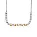 Moissanite Fancy Necklace (Size - 20) Sterling Silver  3.339  Ct.
