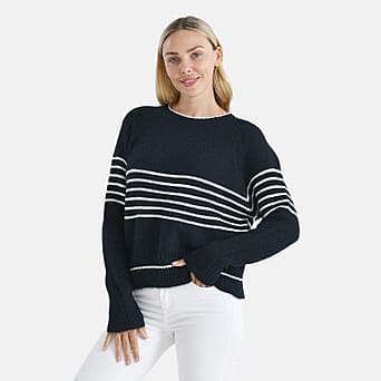 https://tjcuk.sirv.com/Products/82/3/8238636/La-Marey-Soft-Touch-Striped-Jumper-Size-M-Navy-White_8238636_2.jpg?w=342&h=342