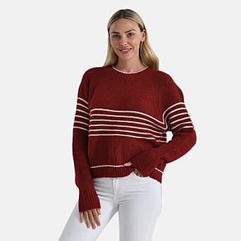 https://tjcuk.sirv.com/Products/82/3/8238655/La-Marey-Soft-Touch-Striped-Jumper-Size-L-Burgundy-Pink_8238655_3.jpg?w=342&h=342
