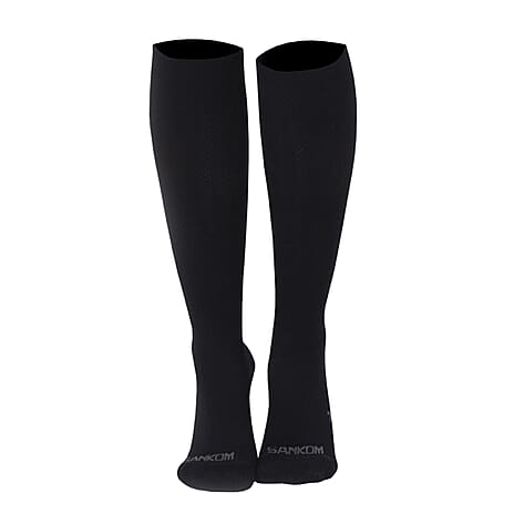 Sankom Patented Antibacterial Light Socks (Size S-M) - Black