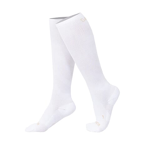 Sankom Patented Antibacterial Light Socks (Size S-M) - White