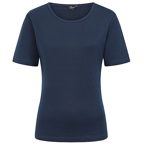 Emreco Short Sleeves Crew Neck T-shirt (Size 14) - Navy