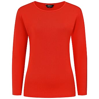 https://tjcuk.sirv.com/Products/82/3/8238748/Emreco-Quarter-Sleeve-Basic-T-Shirt-Size-14-Red_8238748.jpg?w=342&h=342
