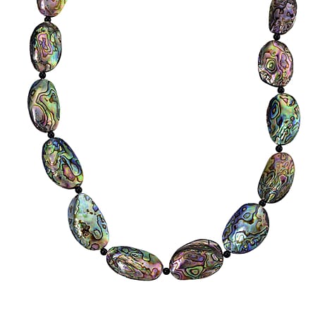 Abalone Shell Necklace Pure White Stainless Steel  150.000  Ct.