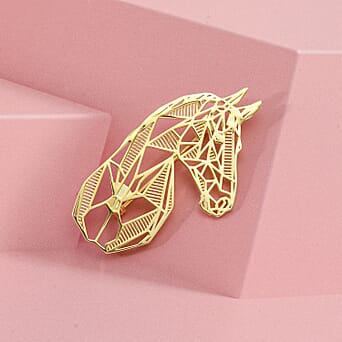 https://tjcuk.sirv.com/Products/82/3/8239222/Sterling-Silver-Horse-Head-Brooch-in-Yellow-Gold-Plating-Silver-Wt-6-5_8239222_1.jpg?w=342&h=342