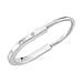 Austrian White Crystal Cuff Bangle