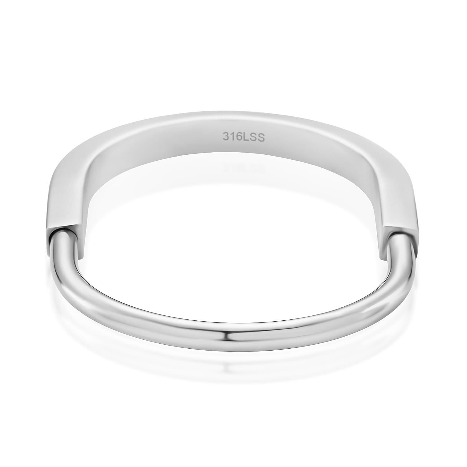 Austrian White Crystal Cuff Bangle