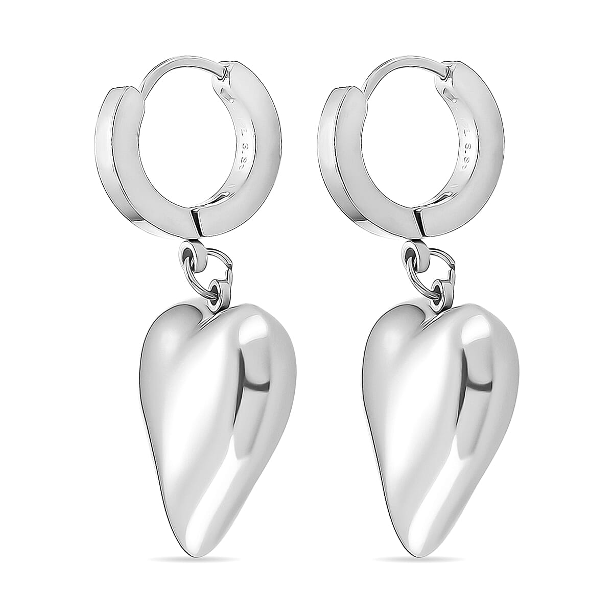 Heart Dangling Earrings
