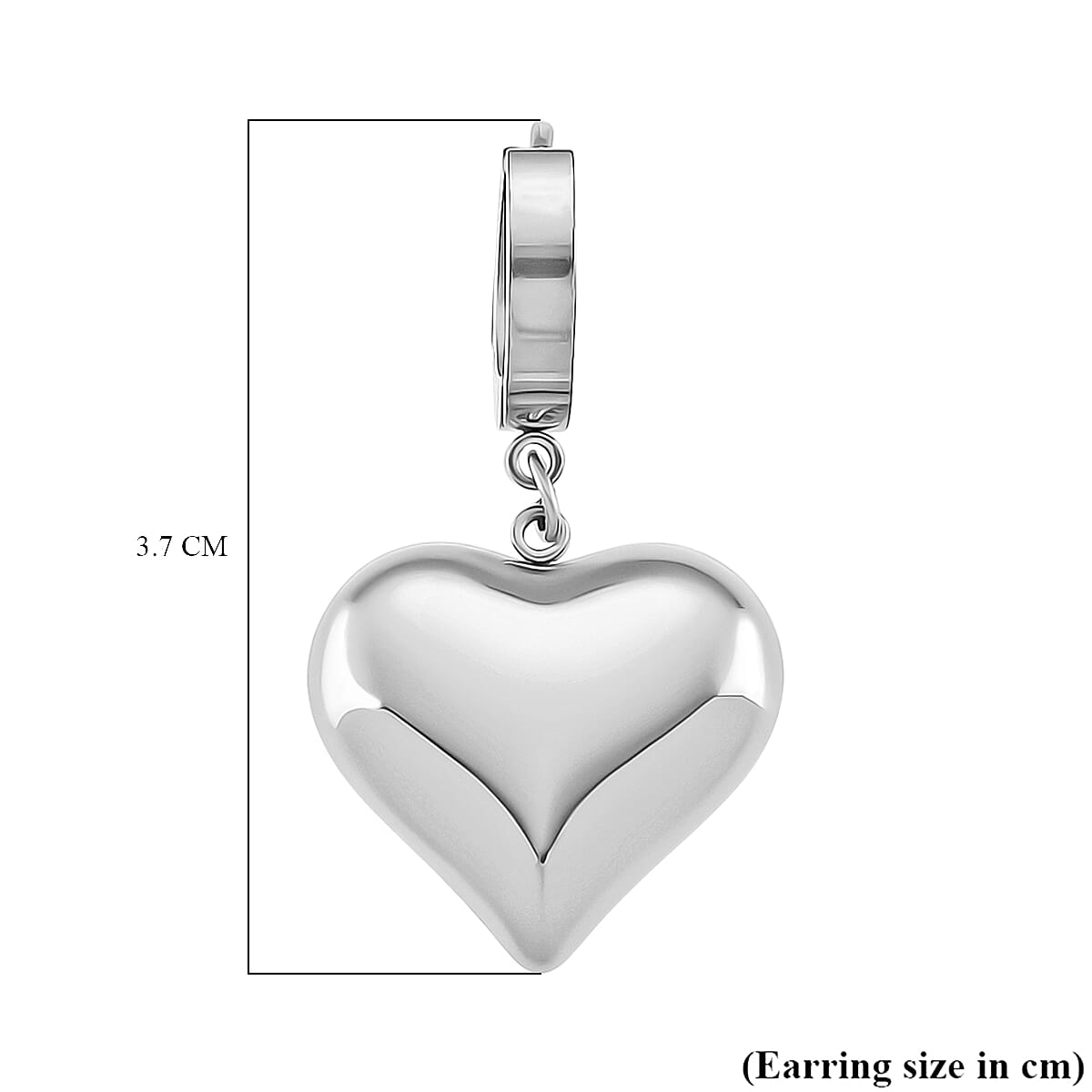 Heart Dangling Earrings