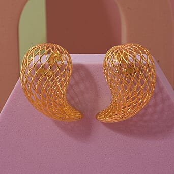 https://tjcuk.sirv.com/Products/82/3/8239536/Sterling-Silver-Earring-with-Push-Back-in-Yellow-Gold-Plating-Silver-W_8239536_1.jpg?w=342&h=342