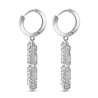 https://tjcuk.sirv.com/Products/82/3/8239647/Rhodium-Overlay-Sterling-Silver-Earring-with-Hoop-Silver-Wt-6-42-Gms_8239647_3.jpg?w=342&h=342
